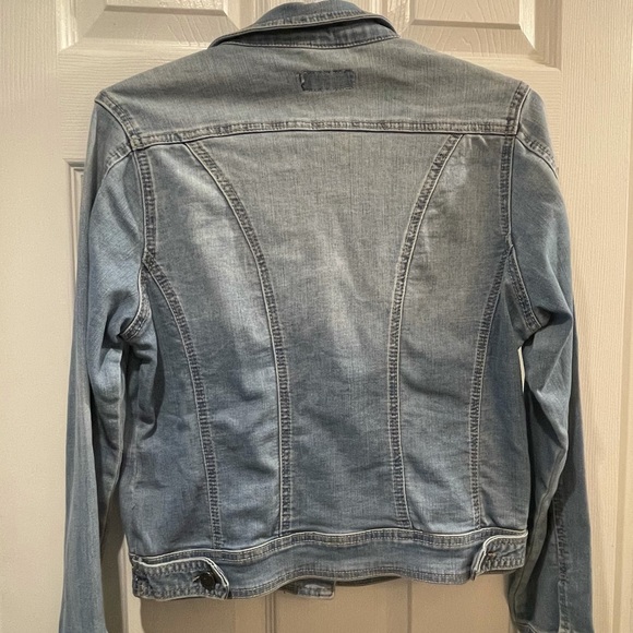 Small Blue Denim Jacket Earl Jeans w front pockets - Picture 8 of 9